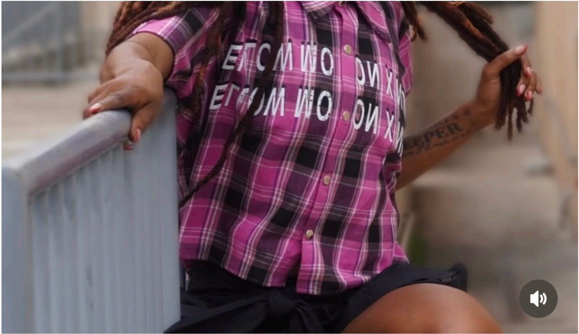 Plaid Button-Up